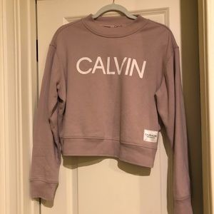 Baby pink Calvin Klein crewneck